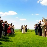 image of a wedding at Hulmes Vale Farm